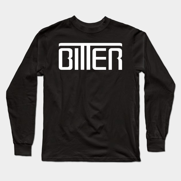 Bitter Long Sleeve T-Shirt by MindsparkCreative